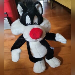 Self standing Sylvester the Cat Warner Brothers Studio Stores 16 " H x 11" W